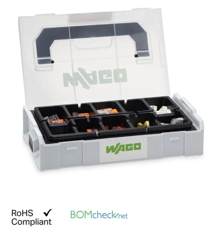 Wago Verbindungsklemmen Set L-BOXX® Mini Serie 221, 2273, 224 Wago Verbindungsklemmen Set L-BOXX® Mini Serie 221, 2273, 224