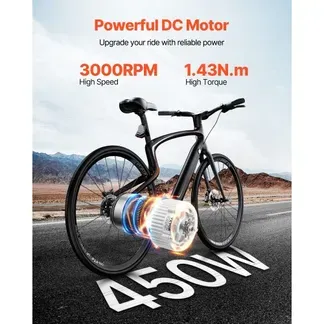 VEVOR 450 W elektrischer Gleichstrommotor mit Bürsten – 36 V, 3000 U/min Motor mit verbessertem Drehzahlregler und Drehgriff-Gasgriff-Kit, Elektromotor für Go Karts, E-Bikes, Motorräder, Roller VEVOR 450 W elektrischer Gleichstrommotor mit Bürsten – 36 V, 3000 U/min Motor mit verbessertem Drehzahlregler und Drehgriff-Gasgriff-Kit, Elektromotor für Go Karts, E-Bikes, Motorräder, Roller