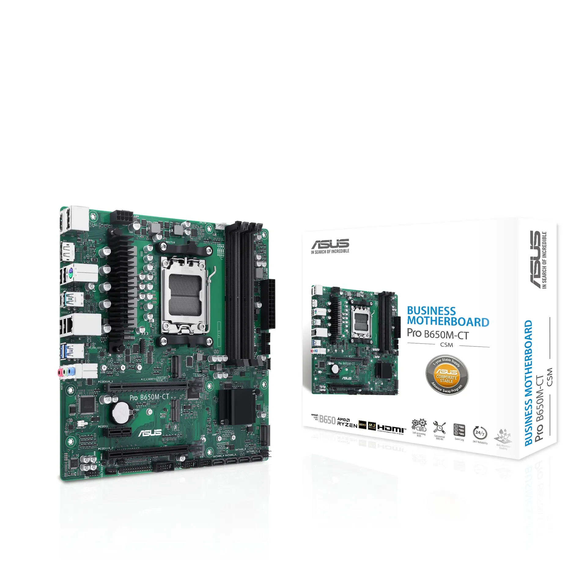 ASUS PRO B650M-CT-CSM AMD B650 Sockel AM5 micro ATX – Bild 7