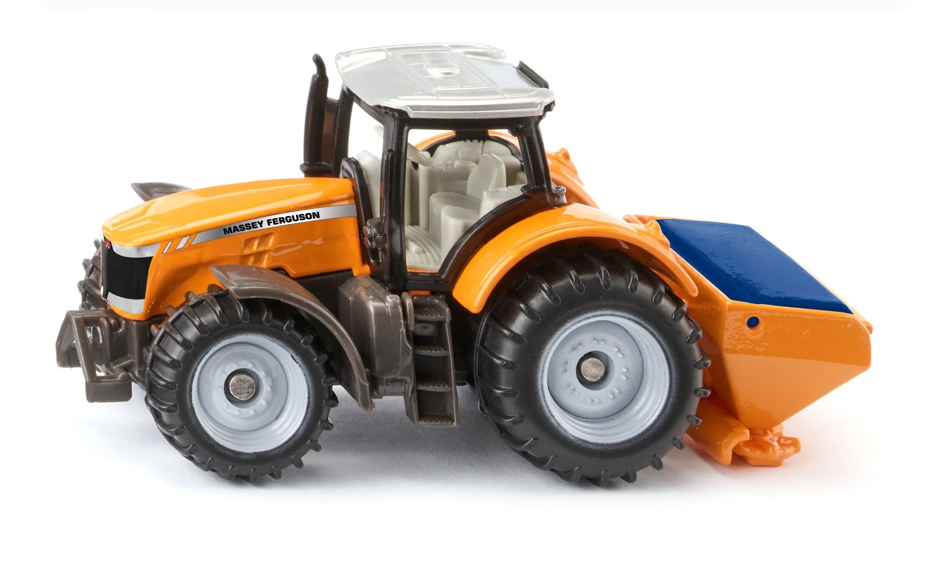 Siku Massey Ferguson with Salt Spreader Traktor-Modell Vormontiert Siku Massey Ferguson with Salt Spreader Traktor-Modell Vormontiert