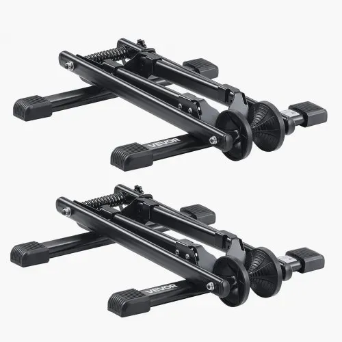 VEVOR Fahrradständer, 2er-Pack, faltbarer, kompatibel mit Mountainbikes & 508–736,6 mm großen Fahrrädern, Abstellständer aus Karbonstahl, Ideal für kleine Räume, Eingangsbereich, Garage – Bild 10