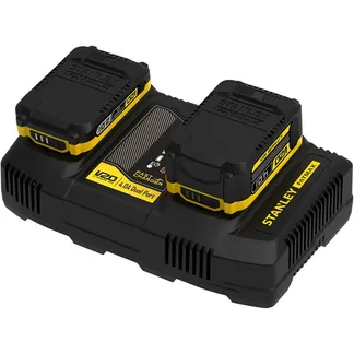 V20 Zweischacht-Schnell-Ladegerät (18V / 4A) für V20 Akkus V20 Zweischacht-Schnell-Ladegerät (18V / 4A) für V20 Akkus
