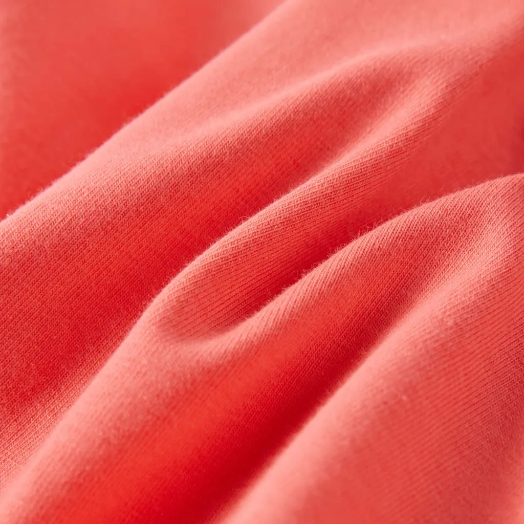 vidaXL Kinder-T-Shirt mit Flügelärmeln Korallenrosa 128 – Bild 7