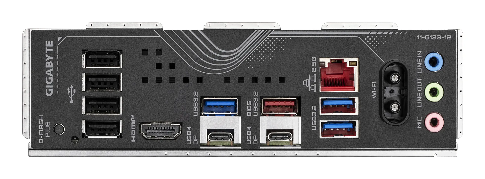 GIGABYTE X870 EAGLE WIFI7 Mainboard - Unterstützt AMD Ryzen 9000 CPUs, 14+2+2 Phasen VRM, bis zu 8000MHz DDR5 (OC), 1xPCIe 5.0 + 2xPCIe 4.0, Wi-Fi 7, 2.5GbE LAN, USB 4 – Bild 4