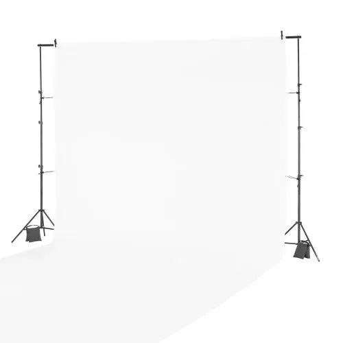 VEVOR Hintergrundständer verstellbares Fotohintergrundständer (Hintergrundtuch: 300 x 300 cm), tragbarer Hintergrundständer mit 2 Stativen, Bildschirmständer für Produktfotografie Studiofotografie – Bild 10