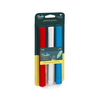 3Doodler Filament / Start+ / 75 / rot, weiß, blau / „Stars & Stripes Mix“ 3Doodler Filament / Start+ / 75 / rot, weiß, blau / „Stars & Stripes Mix“