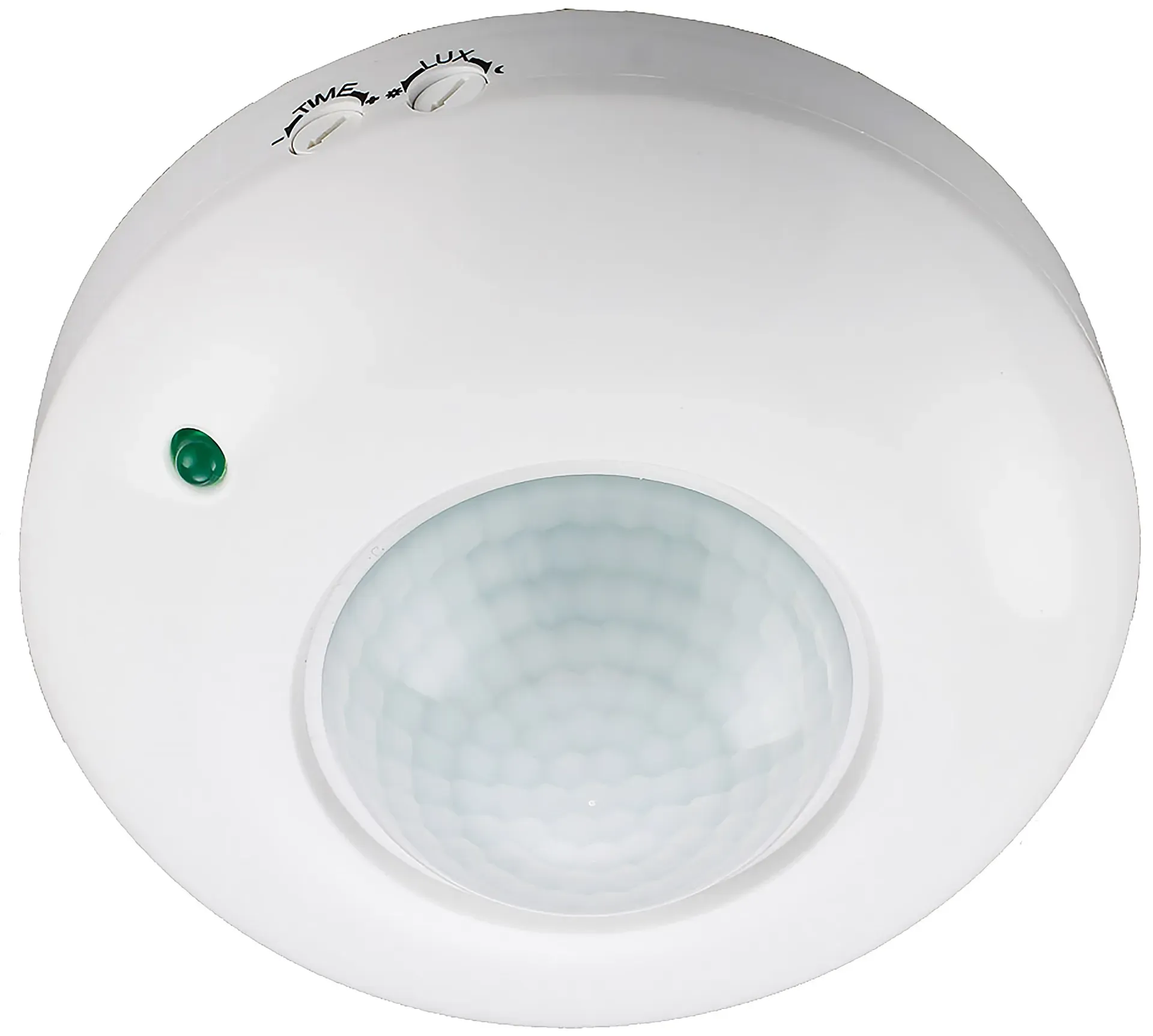 Decken-Bewegungsmelder „CBM“ 360° PIR, LED geeignet, 6m Detektion, weiß Decken-Bewegungsmelder „CBM“ 360° PIR, LED geeignet, 6m Detektion, weiß