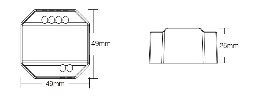 MiBoxer TRI-C1ZR LED Dimmer Controller AC TRIAC Zigbee 3.0+2,4G+Push – Bild 3