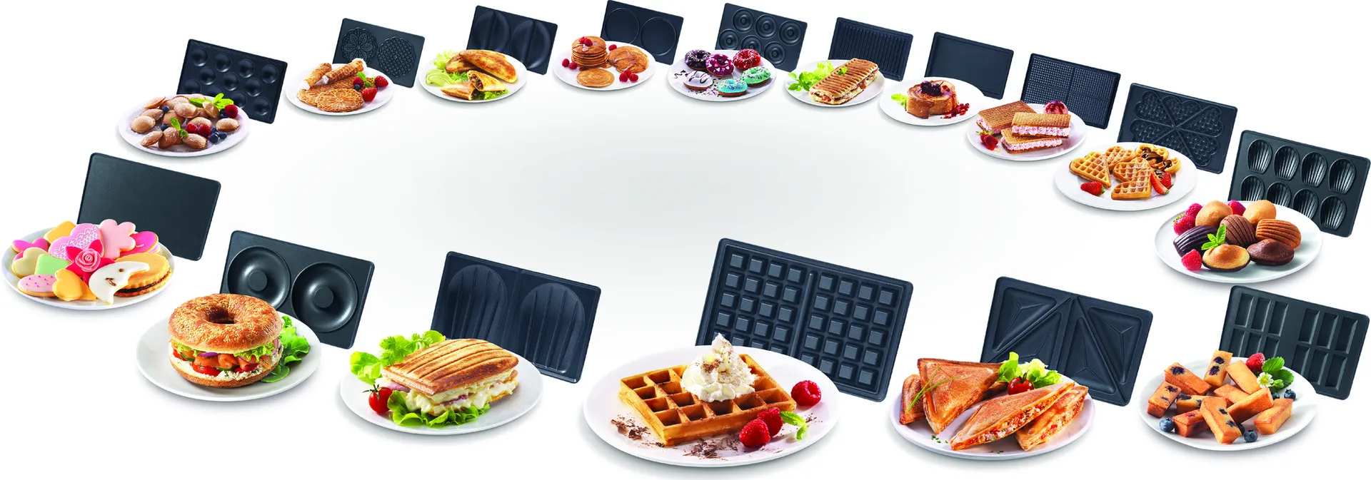 Tefal Snack Collection Sandwichmaker & Waffeleisen SW852D – Bild 7