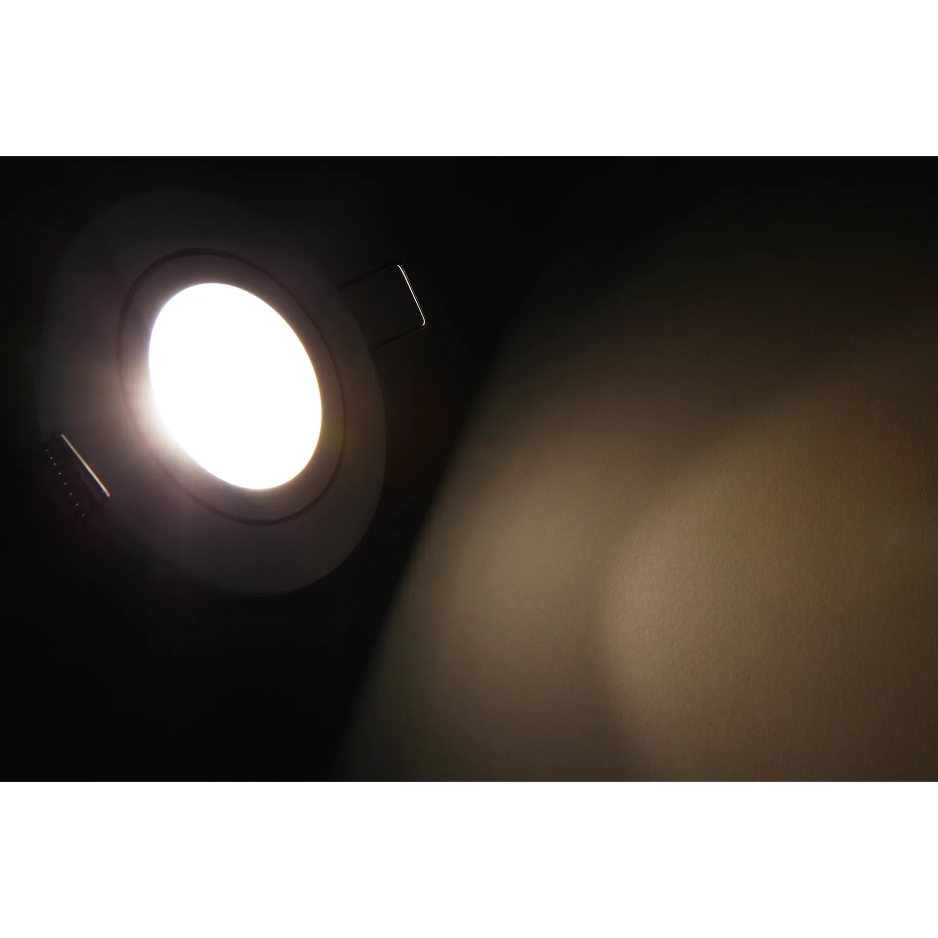 LED-Einbauleuchte McShine ''Eco-50'' 5W, 400lm, 3000K, Edelstahl gebürstet – Bild 3