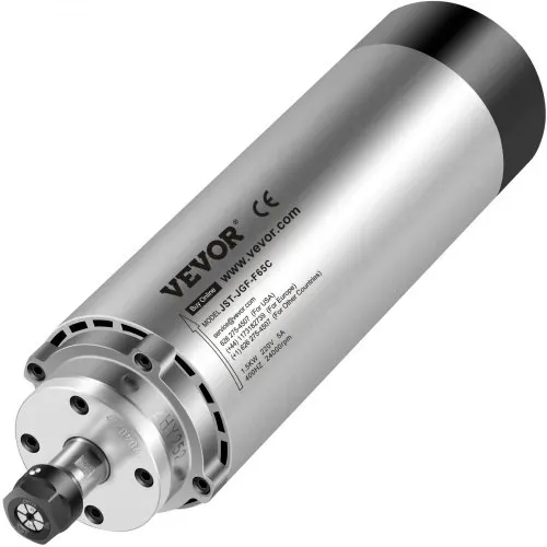 VEVOR Spindelmotor CNC Spindelmotor Luftgekühlte 1,5 Kw, Luftkühlung Spindelmotor 220 - 250 V Luftgekühlter Motor für CNC Spannzangenfutter 8000-24000 U/min Air Cooled Spindle Motor Wind Cooled – Bild 10