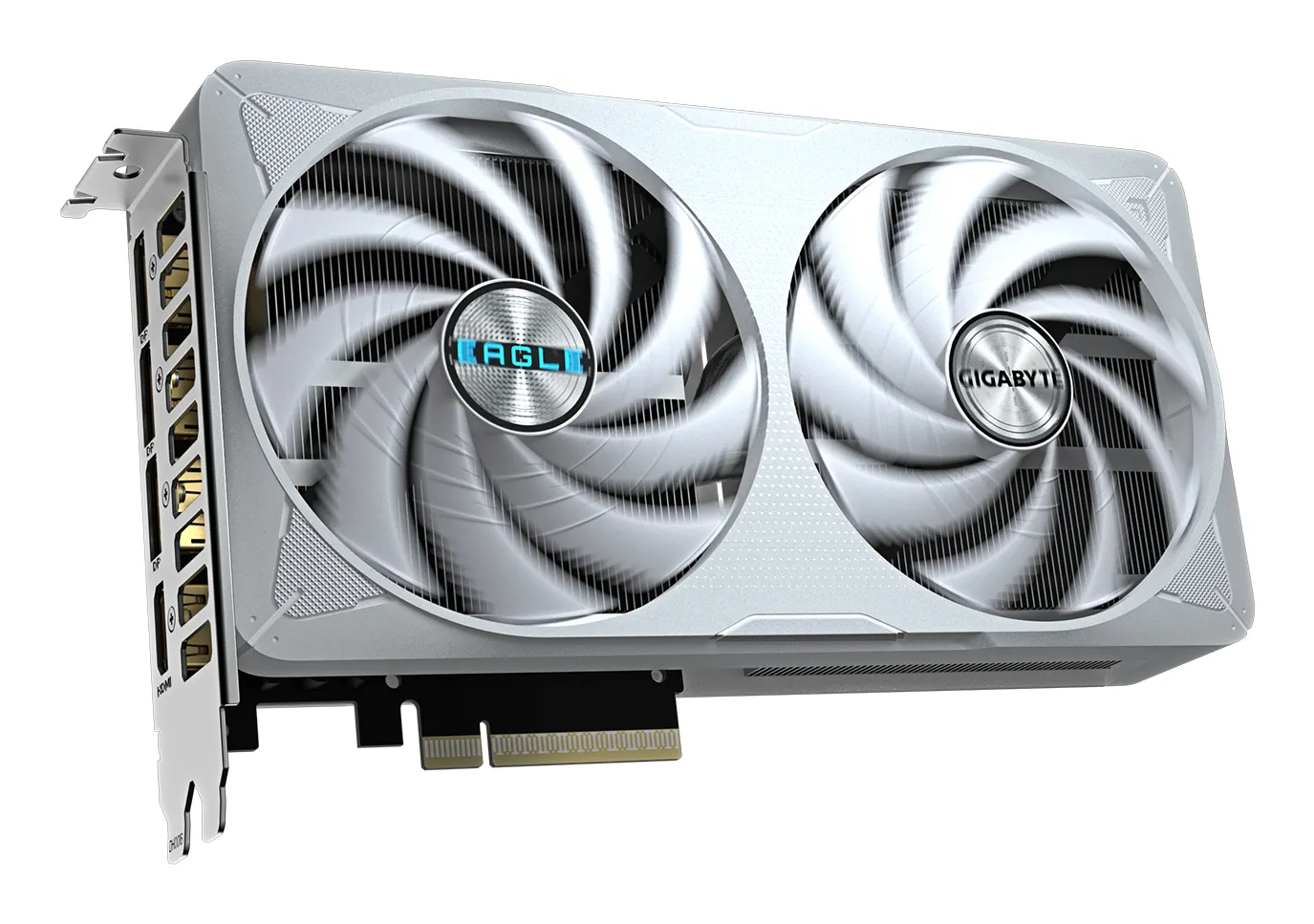 GIGABYTE GeForce RTX 5060 Ti EAGLE OC ICE 8G Grafikkarte – 8 GB GDDR7, 128 Bit, PCI-E 5.0, 2617 MHz Kernfrequenz, 3 x DisplayPort, 1 x HDMI, GV-N506TEAGLEOC ICE-8GD – Bild 3