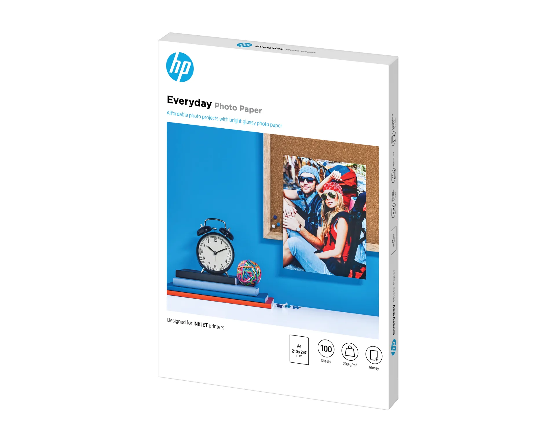 HP Normales Fotopapier, glänzend, 200 g/m2, A4 (210 x 297 mm), 100 Blatt – Bild 7