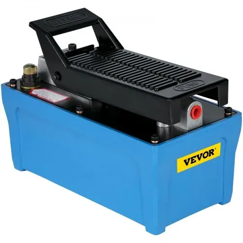 VEVOR 0,85L Lufthydraulikpumpe, 8,04 kg Pneumatische Hydraulische Fußpumpe 4,54 t, hydraulische Luftpumpe,,Hydraulische Fußpumpe,Kreiselpumpe Autoreparatur Blau – Bild 10