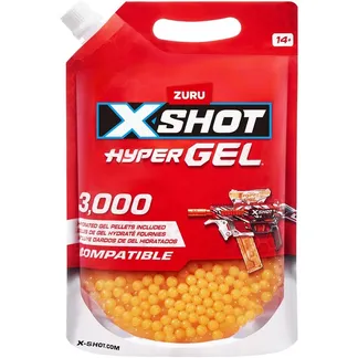 XSHOT Hyper Gel – Nachfüllpackung 3000 Gel-Kugeln, Gel-Blaster XSHOT Hyper Gel – Nachfüllpackung 3000 Gel-Kugeln, Gel-Blaster