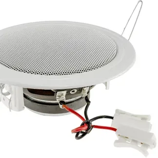 Einbaulautsprecher “CTE-14w”, weiß Ø 135mm, 60 Watt, 8 Ohm Einbaulautsprecher “CTE-14w”, weiß Ø 135mm, 60 Watt, 8 Ohm