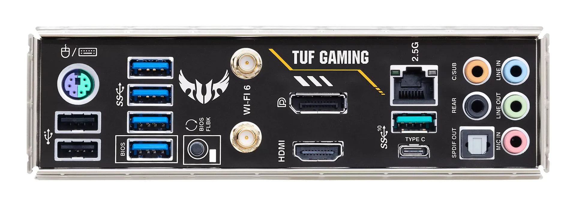 ASUS TUF GAMING B550M-PLUS WIFI II AMD B550 Sockel AM4 micro ATX – Bild 7