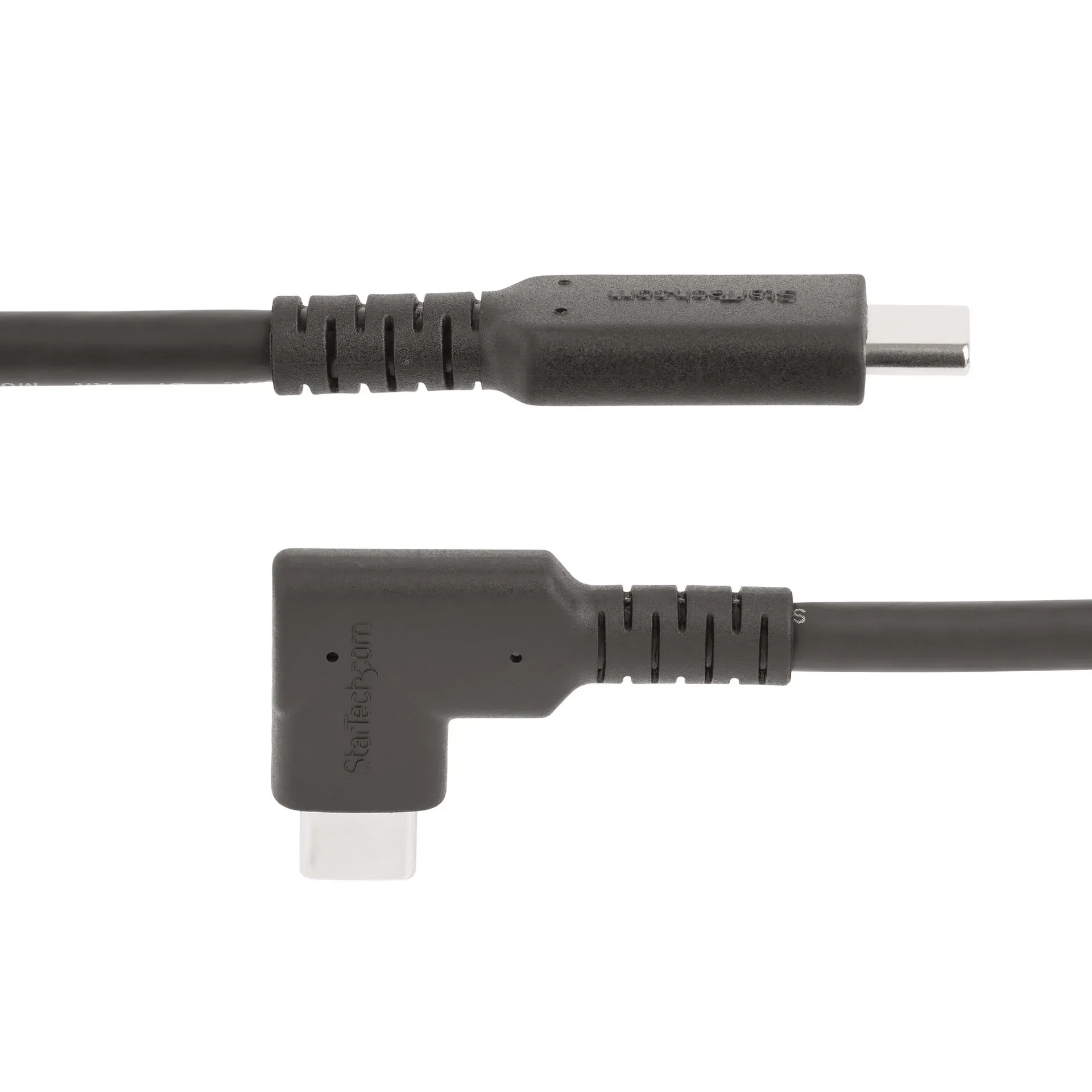 StarTech.com 2m USB-C-Kabel, USB 5Gbps, 100W (5A) Power Delivery, 4K 60Hz DP Alt Mode, Robustes Rechtwinkliges USB C Kabel - Thunderbolt-Kompatibel – Bild 4