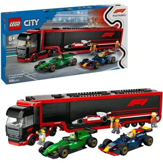 60445 City F1 Transporter mit RB20 & AMR24 F1 Rennautos, Konstruktionsspielzeug 60445 City F1 Transporter mit RB20 & AMR24 F1 Rennautos, Konstruktionsspielzeug