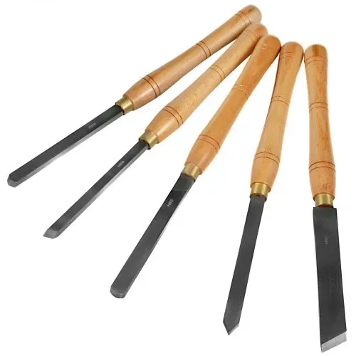 VEVOR Hochgeschwindigkeitsstahl mit Koffer kostenloser Meißel Stechbeitel Set 8 Stück Holz Schnitzwekzeug Meißelset für Holzschnitzerei – Bild 10