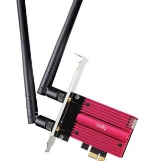 Cudy AX5400 Wi-Fi 6E PCI Express Adapter, WE3000S Cudy AX5400 Wi-Fi 6E PCI Express Adapter, WE3000S