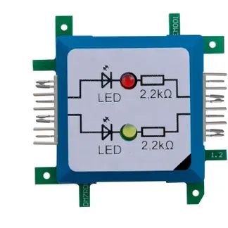 ALLNET Brick’R’knowledge LED dual rot & gelb Signal durchverbunden ALLNET Brick’R’knowledge LED dual rot & gelb Signal durchverbunden