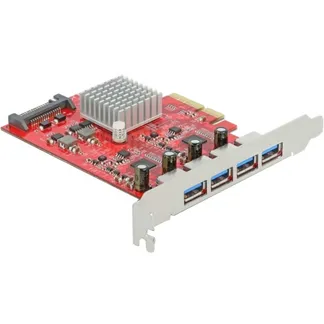 PCIe x4 > 4x extern USB-A 3.2 Gen 2, USB-Controller PCIe x4 > 4x extern USB-A 3.2 Gen 2, USB-Controller