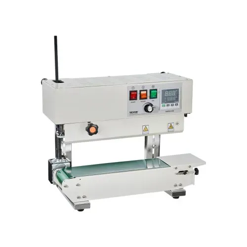 VEVOR Durchgehende Beutelband-Versiegelungsmaschine, 0,24-0,47 Zoll/6-12 mm Siegelbreite, vertikale Bandsiegelmaschine mit digitaler Temperaturregelung, Beutelsiegelgerät aus Karbonstahl für 0,02-0,8 mm starke Plastikbeutelfolien VEVOR Durchgehende Beutelband-Versiegelungsmaschine, 0,24-0,47 Zoll/6-12 mm Siegelbreite, vertikale Bandsiegelmaschine mit digitaler Temperaturregelung, Beutelsiegelgerät aus Karbonstahl für 0,02-0,8 mm starke Plastikbeutelfolien