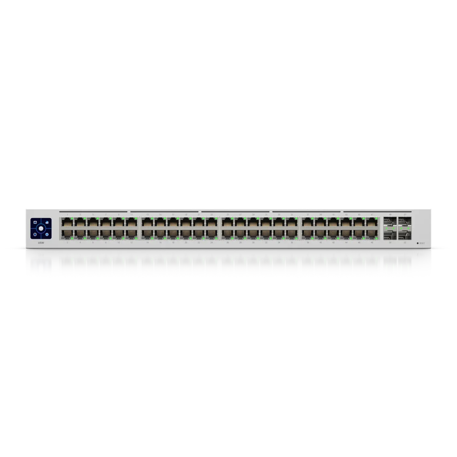 Ubiquiti Switch smart managed Layer2 52 Port • 48x GbE • 4x SFP • 19" • Lüfterlos • UniFi • USW-48 – Bild 3
