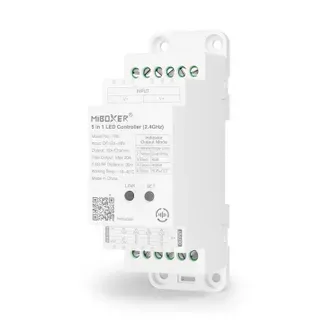 Synergy 21 LED Controller 2 in 1 Track LED Controller (2.4G) Single colour/CCT(dual white) DC12/24V 2.4GHz *Milight/Miboxer* Synergy 21 LED Controller 2 in 1 Track LED Controller (2.4G) Single colour/CCT(dual white) DC12/24V 2.4GHz *Milight/Miboxer*