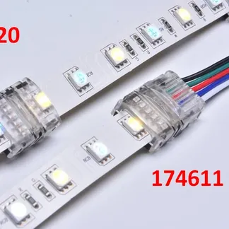 Synergy 21 LED FLEX Strip zub. Easy Connect Strip to Wire 12mm RGB-W Synergy 21 LED FLEX Strip zub. Easy Connect Strip to Wire 12mm RGB-W