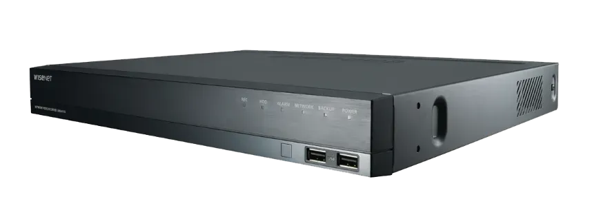Hanwha Vision Recorder NVR • XRN-820S • 8CH • No HDD • PoE Hanwha Vision Recorder NVR • XRN-820S • 8CH • No HDD • PoE