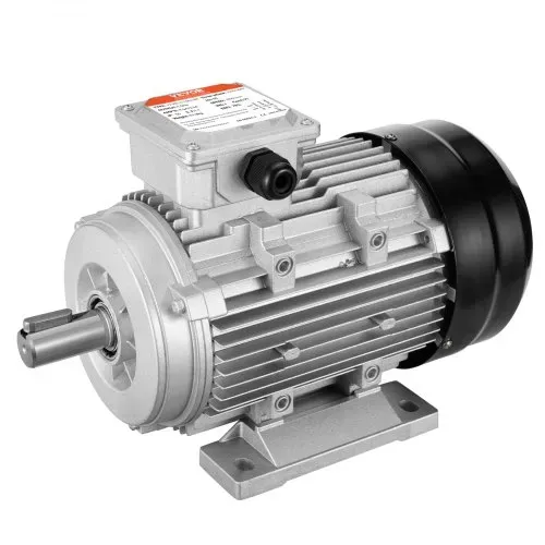 VEVOR 2,2 kW Elektromotor 2890 U/min, AC 400 V 4,7 A, 90 l, B3-Rahmen, Luftkompressormotor 3-phasig, 24 mm Keilwelle, Rechts-/Linkslauf für landwirtschaftliche Maschinen und allgemeine Geräte – Bild 8