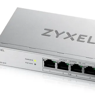 Zyxel GS1200-5HPV3 Managed L2 Gigabit Ethernet (10/100/1000) Power over Ethernet (PoE) Desktop Grau Zyxel GS1200-5HPV3 Managed L2 Gigabit Ethernet (10/100/1000) Power over Ethernet (PoE) Desktop Grau