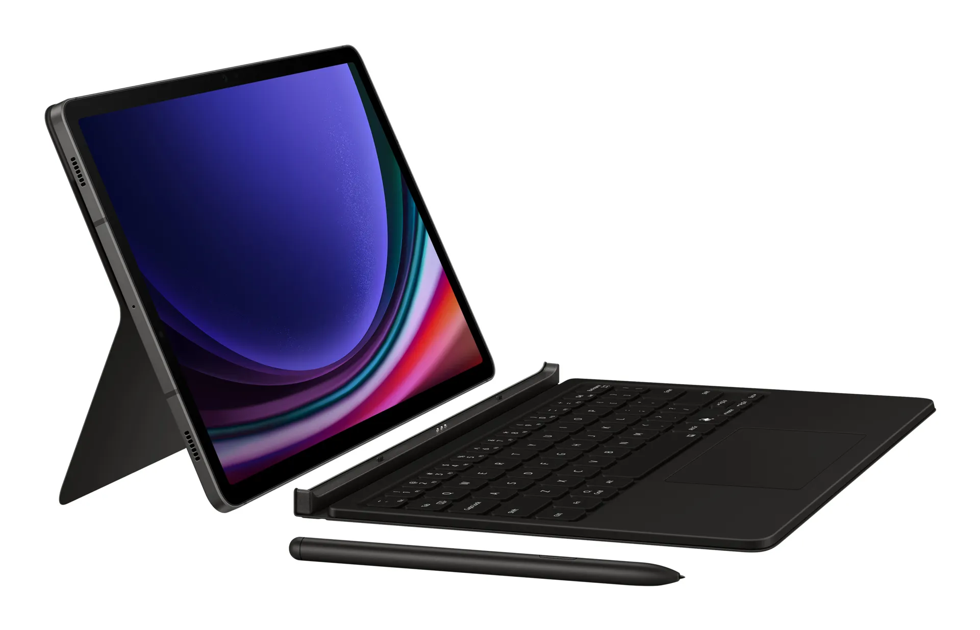 Samsung Book Cover Keyboard EF-DX725 für das Galaxy Tab S9 | S9 FE – Bild 7