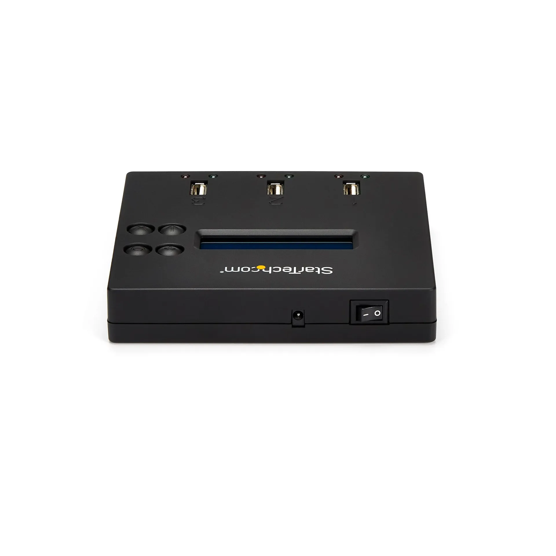 StarTech.com 1:2 USB Stick Klonstation und Löscher, Kopierer für mehrere USB Laufwerke, System and File und Sector-by-Sector Kopieren, 1,5 GB/min, 3-Pass Löschen, LCD Display – Bild 2