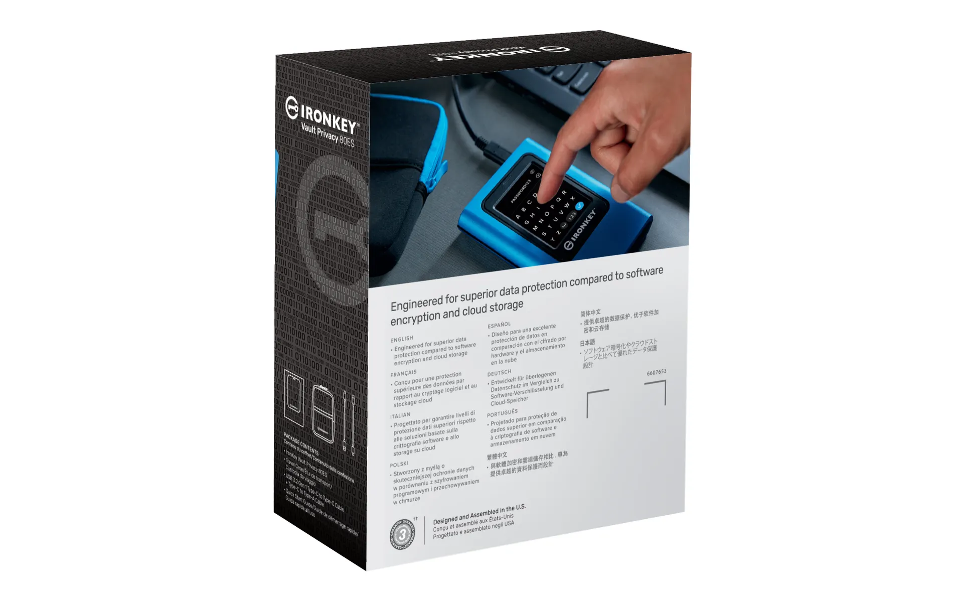 Kingston Technology IronKey 960GB Vault Privacy 80 XTS-AES 256-bit Verschlüsselte externe SSD – Bild 6