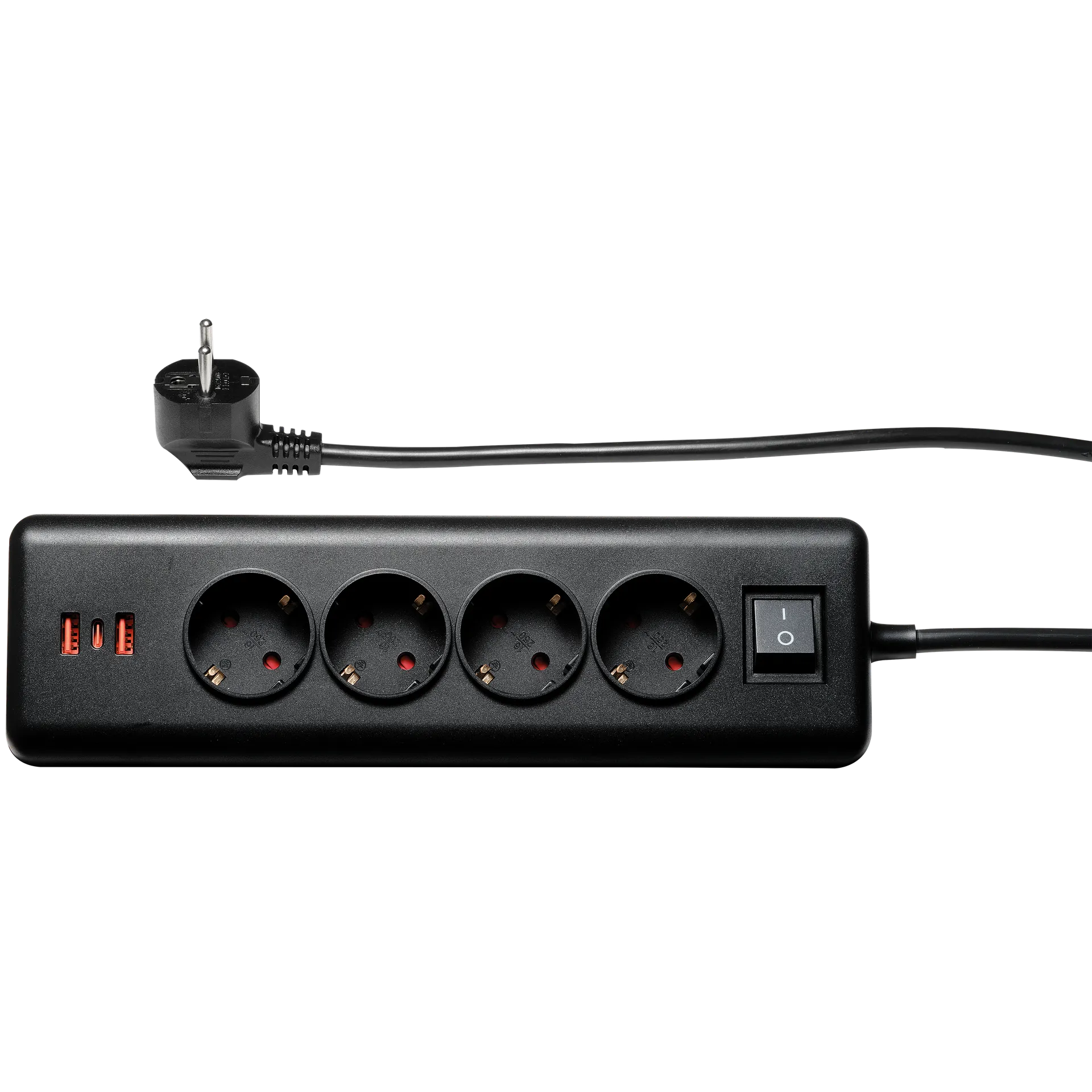 Steckdosenblock McPower, 4x Schutzkontakt, 1x USB-C PD20W, 2x USB-A, 2m Kabel Steckdosenblock McPower, 4x Schutzkontakt, 1x USB-C PD20W, 2x USB-A, 2m Kabel