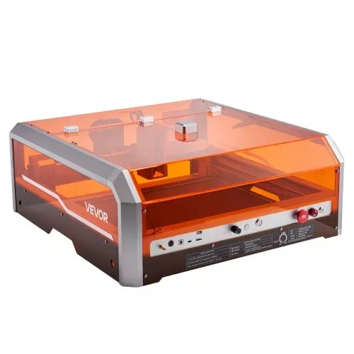 VEVOR Lasergravierer, 20 W, Lasergravur- & Schneidemaschine mit Gehäusekamera, Laserschneider, 400x400 mm Arbeitsbereich, 30000 mm/min, für Holz, Leder, Glas, Papier, bestimmte Metalle, Klasse 1 – Bild 10