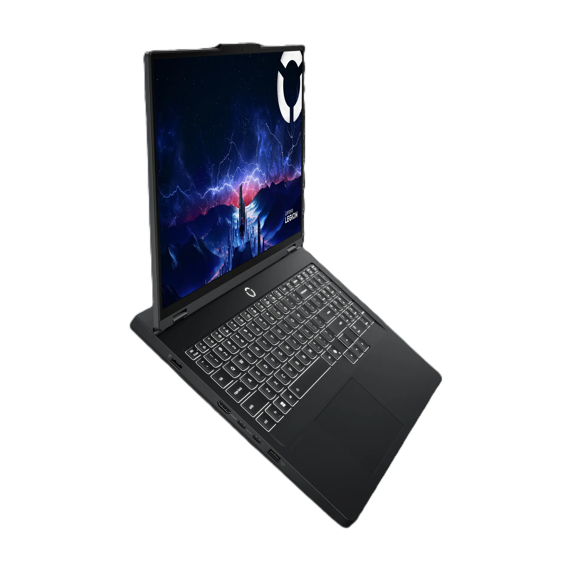 Lenovo Legion Pro 5 16IAX10H Intel Core Ultra 9 275HX Laptop 40,6 cm (16") WQXGA 32 GB DDR5-SDRAM 1 TB SSD NVIDIA GeForce RTX 5070 Ti Wi-Fi 6 (802.11ax) Windows 11 Home Deutsch Schwarz – Bild 5