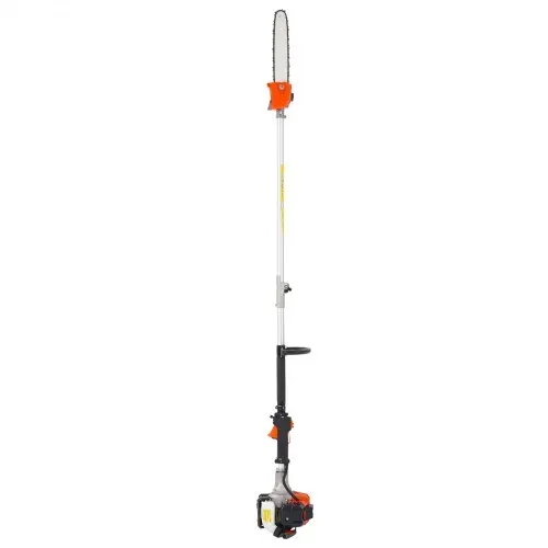 VEVOR Benzin-Hochentaster 25ccm 2-Takt, Motorsäge, Teleskopsäge mit 2,12–3,62 m ausziehbarer Stange, 30,5 cm Schwert, 650 ml Kraftstofftank, für ein kraftvolles Sägen in hohen Baumkronen – Bild 8