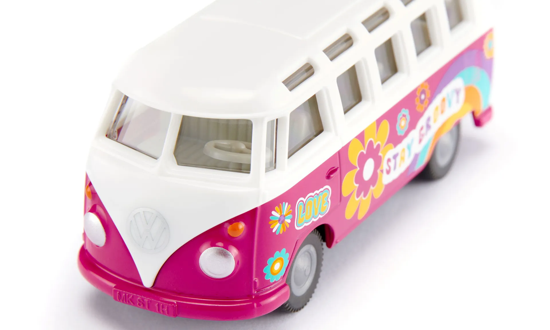Siku VW T1 Samba Busmodell Vormontiert 1:50 – Bild 4