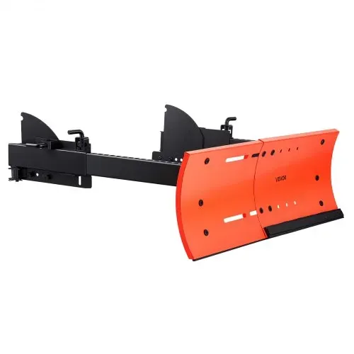 VEVOR Schneeschild 559-813mm Breitenverstellbarer Schneepflugaufsatz Orange, für Meisten Schneefräsen Geeignet, Zweibetriebsmodus, Abnehmbares, Kohlenstoffstahl-Räumschild, Effiziente Schneeräumung – Bild 10