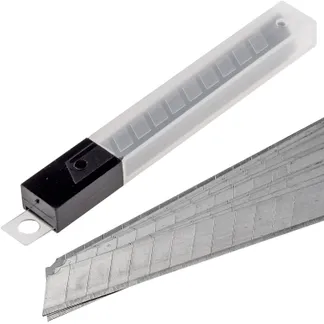 Ersatzklingen für Abbrechmesser 9mm 10er-Pack Ersatzklingen für Abbrechmesser 9mm 10er-Pack
