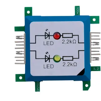 ALLNET Brick’R’knowledge LED dual rot & gelb Signal durchverbunden ALLNET Brick’R’knowledge LED dual rot & gelb Signal durchverbunden