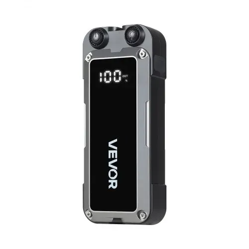 VEVOR Starthilfe Powerbank, Starthilfegerät 4000A Spitzenstrom mit LED-Taschenlampe & Kabel für Motor bis zu 10L Benzin/8L Diesel, Tragbarer Booster mit Schnellladung & Sicherheitsschutz für Notfall – Bild 10