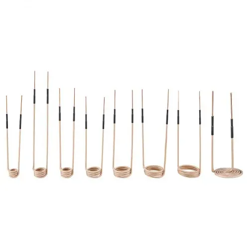 VEVOR 10-tlg. magnetische Induktionsheizspule, Mini Heizspulen Set mit Flexibilität & langer Lebensdauer, zum Entfernen von rostigen Schrauben & Muttern, 8 Spulen + 1 U-förmige + 1 freie Form – Bild 9