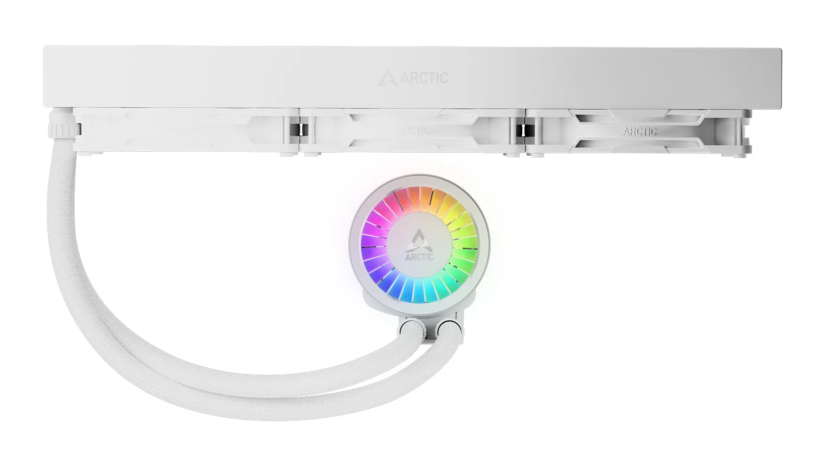 ARCTIC Liquid Freezer III Pro 420 A-RGB (White) - Multikompatibler All-in-One CPU-Wasserkühler mit A-RGB – Bild 3