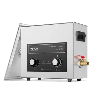 VEVOR Ultraschallreiniger mit Heiztimer & Korb 6 L professionelle digitale Schallkavitationsmaschine, 180 W Reinigungsmaschine für Uhreninstrumente Brillen Münzen Metallteile Werkzeuge VEVOR Ultraschallreiniger mit Heiztimer & Korb 6 L professionelle digitale Schallkavitationsmaschine, 180 W Reinigungsmaschine für Uhreninstrumente Brillen Münzen Metallteile Werkzeuge