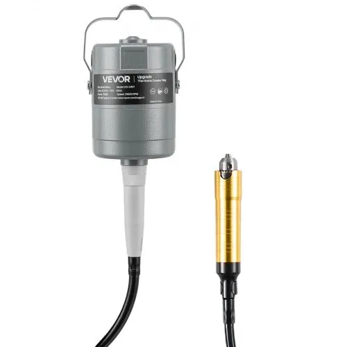 VEVOR Elektrische Drehwerkzeug, 780 W, 25.000 U/min, Flexshaft-Rotationswerkzeug mit Fußpedalsteuerung, Hängemühle mit 112-tlg. Zubehör, Schnellschleife zum Schleifen, Polieren & Trennen – Bild 9